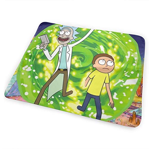 Rick and Morty Diaper Changing Pad, Waterproof Reusable Baby Portable ...